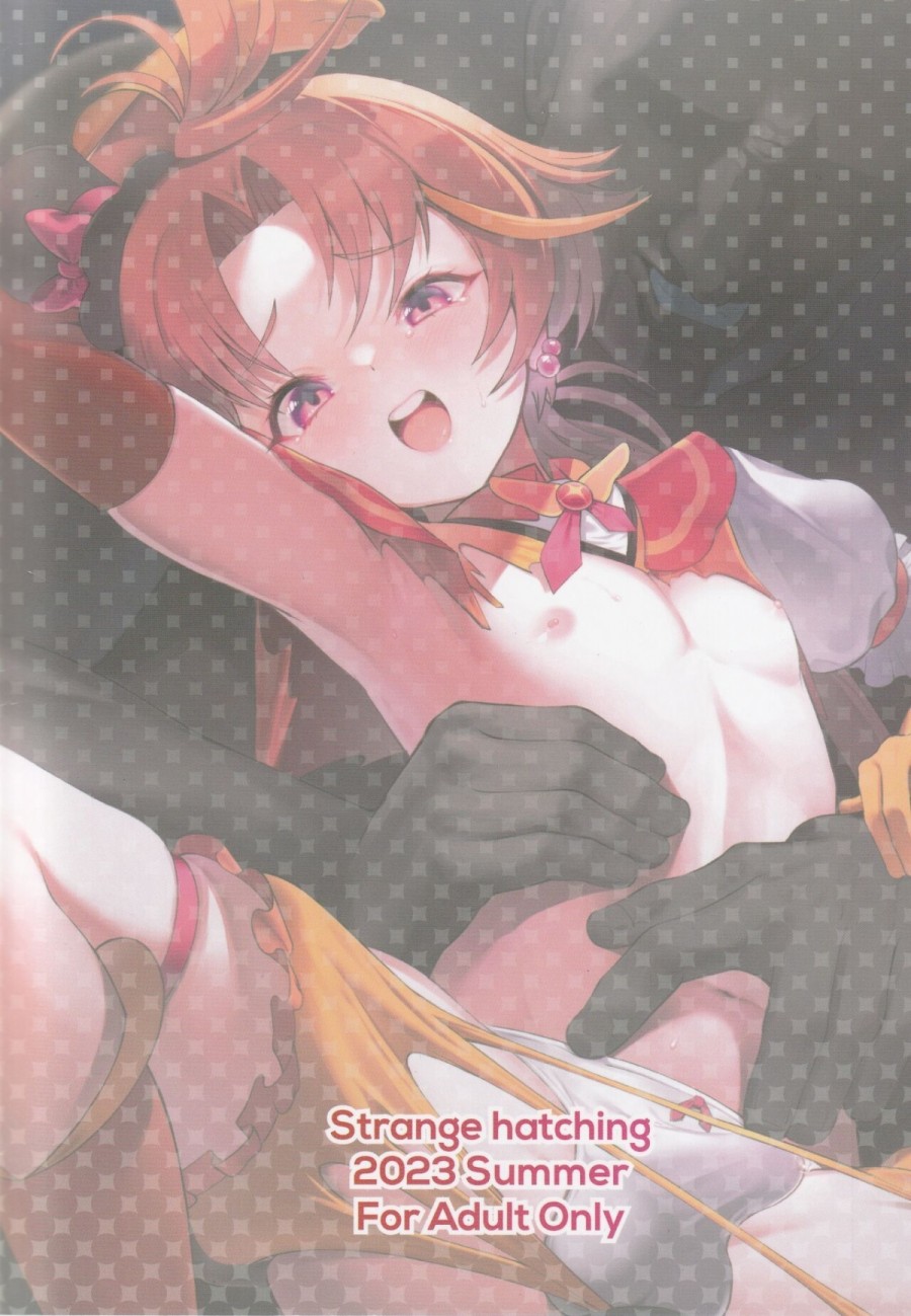 Cure Wing tai Saimin Oji-san (Hirogaru Sky! Precure) 