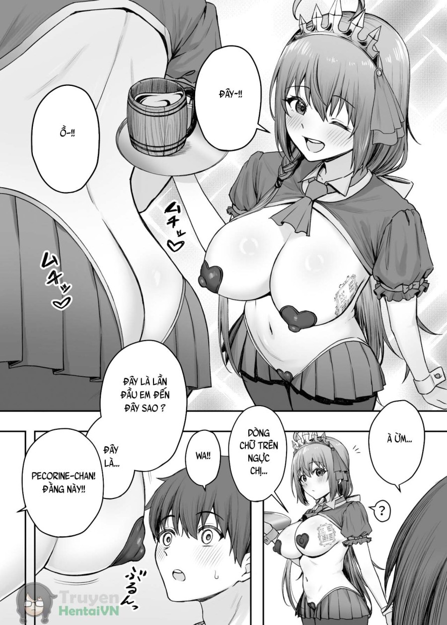 Pecorine no Beit-saki ni wa Ura Menu ga Arurashii 