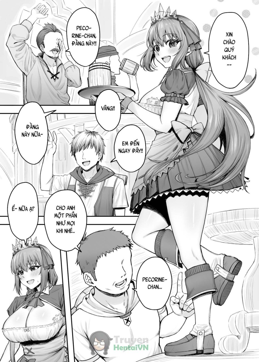 Pecorine no Beit-saki ni wa Ura Menu ga Arurashii 