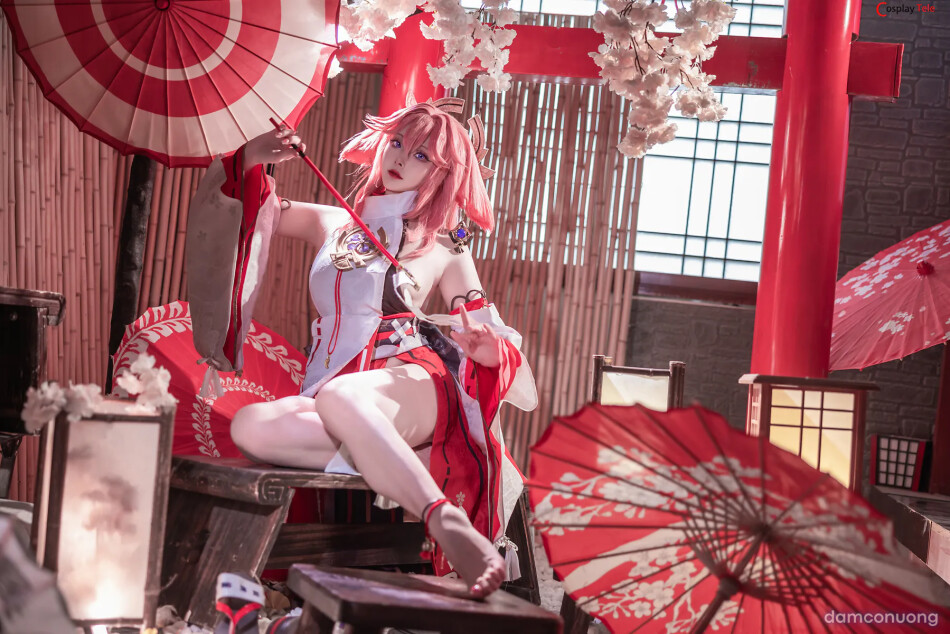 Miko- Genshin Impact 