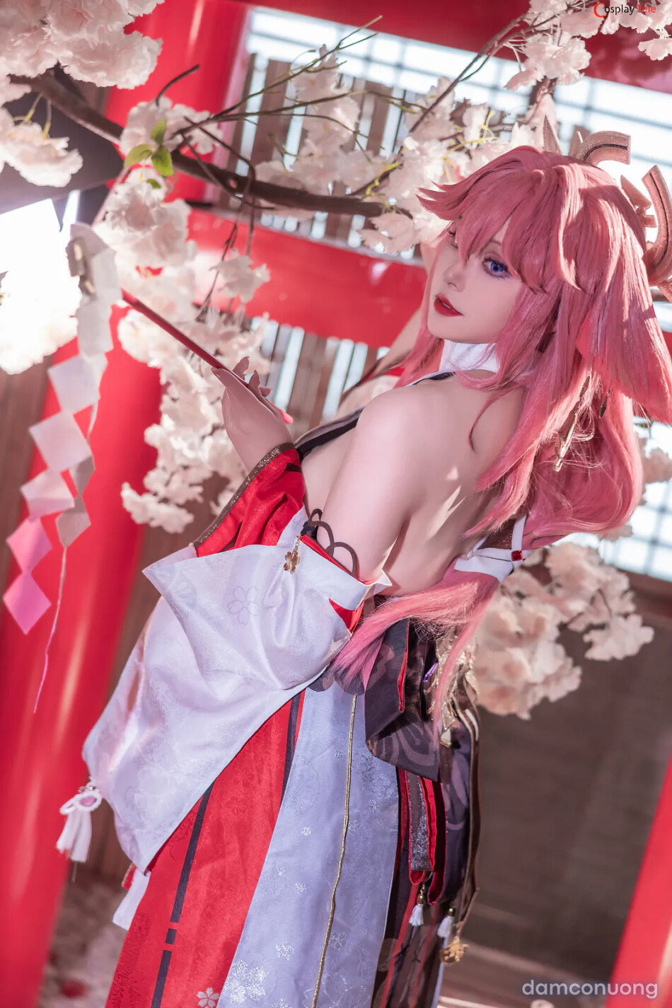 Miko- Genshin Impact 