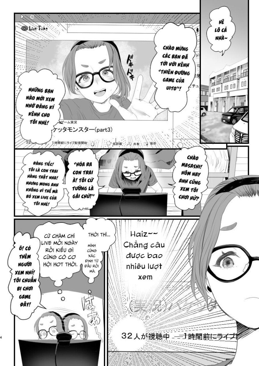 Live phát trực tiếp thẩm du cho người hâm mộ donate 