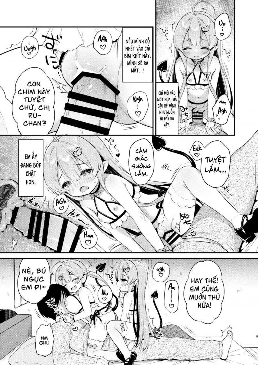 Cặp song sinh tấn công Succubus-chan 
