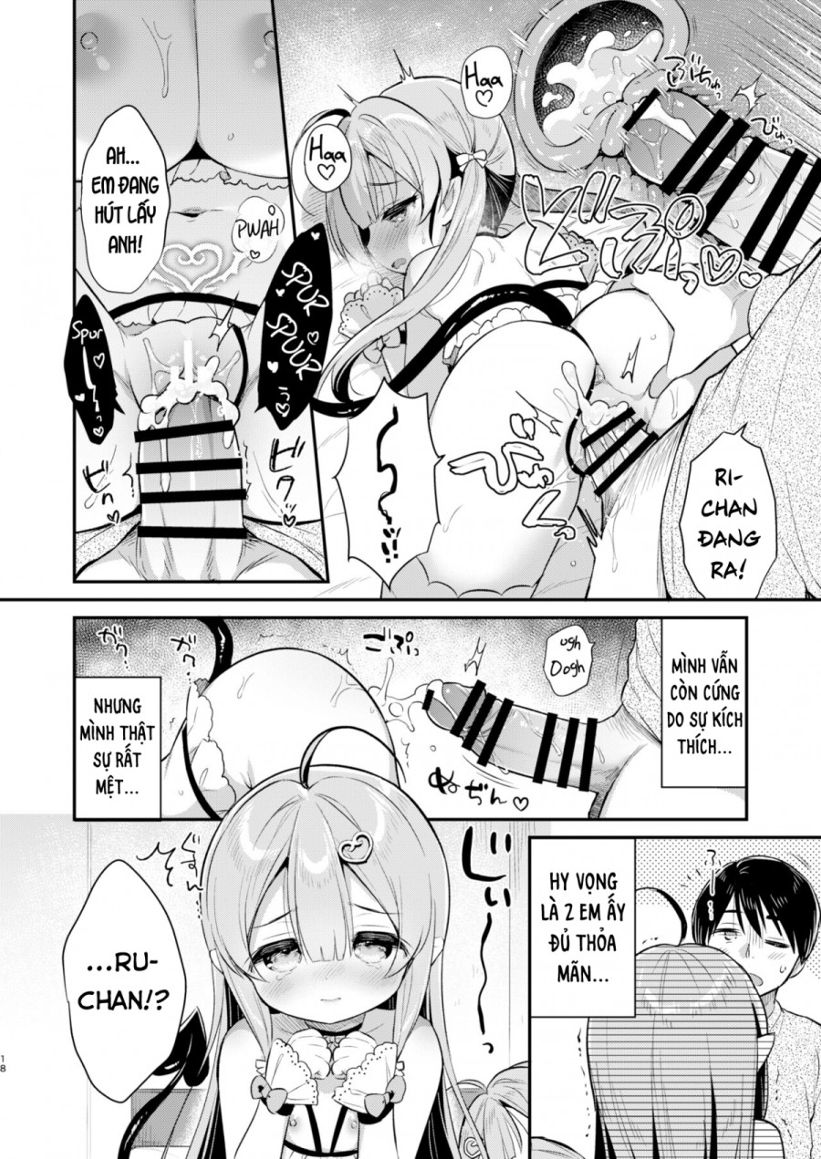 Cặp song sinh tấn công Succubus-chan 