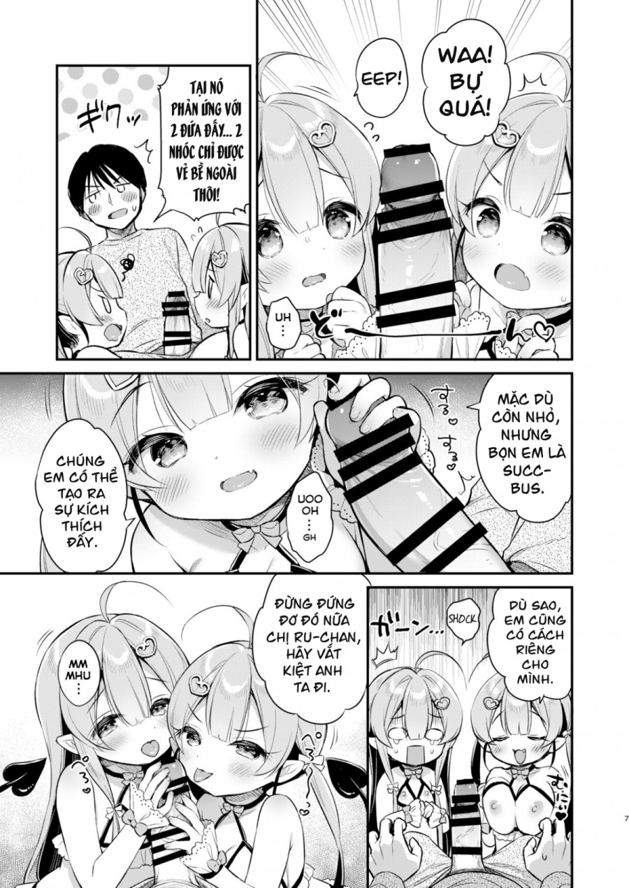 Cặp song sinh tấn công Succubus-chan 