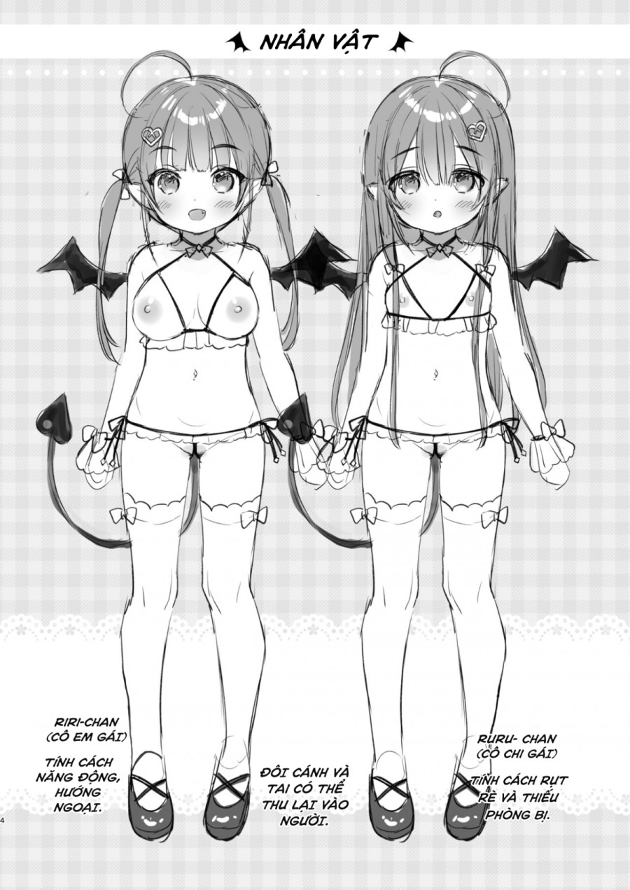 Cặp song sinh tấn công Succubus-chan 