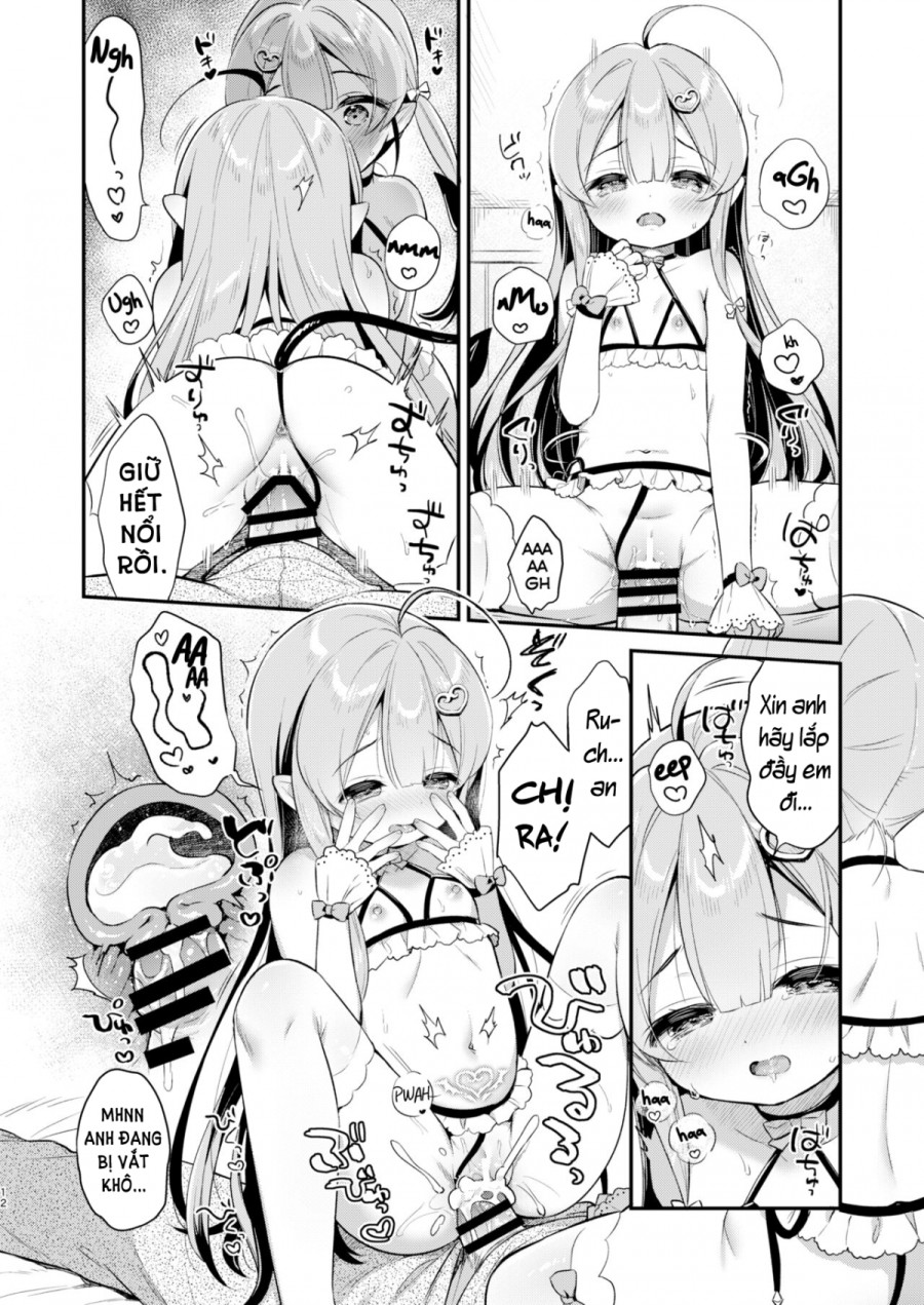 Cặp song sinh tấn công Succubus-chan 