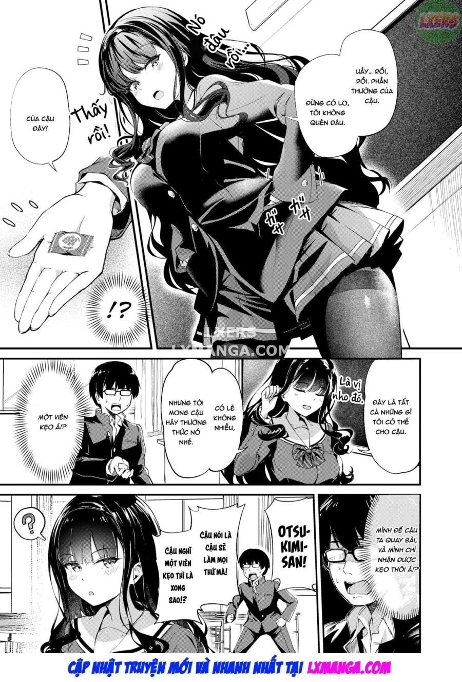 Otsukimi-san, tôi không thể học được. 
