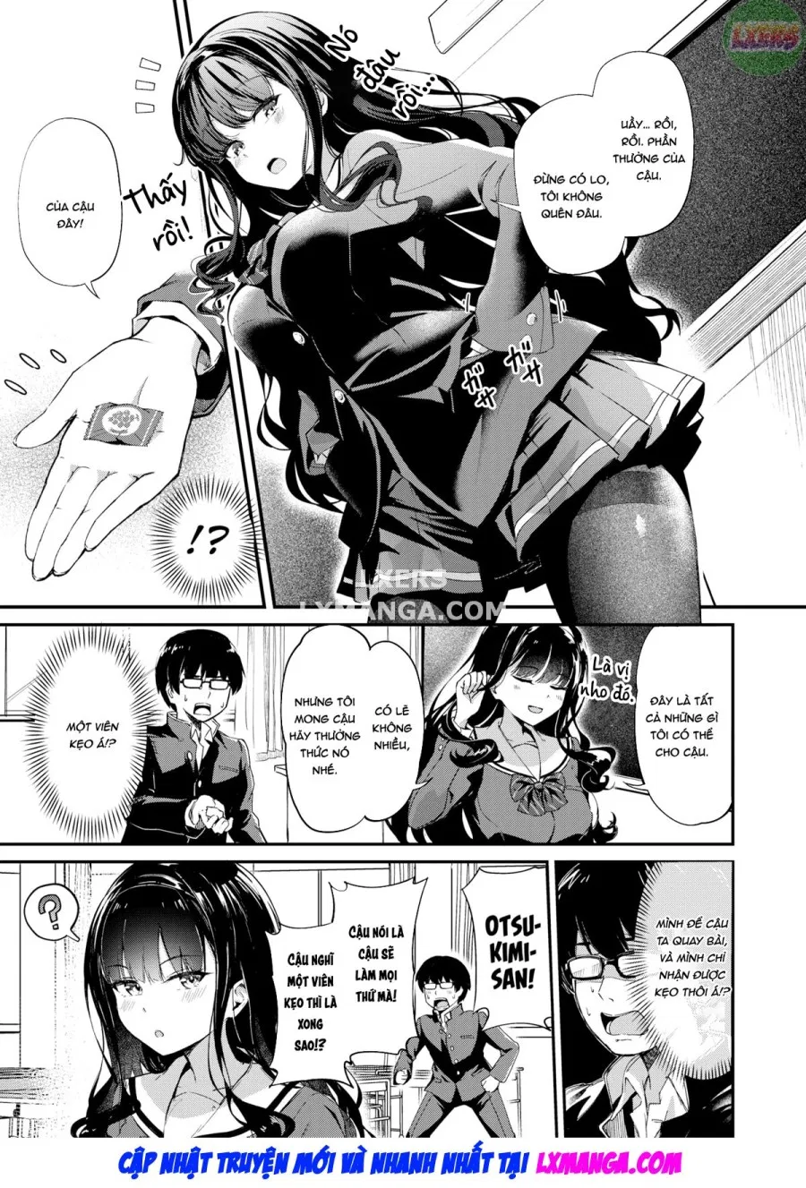 Otsukimi-san, tôi không thể học được. 
