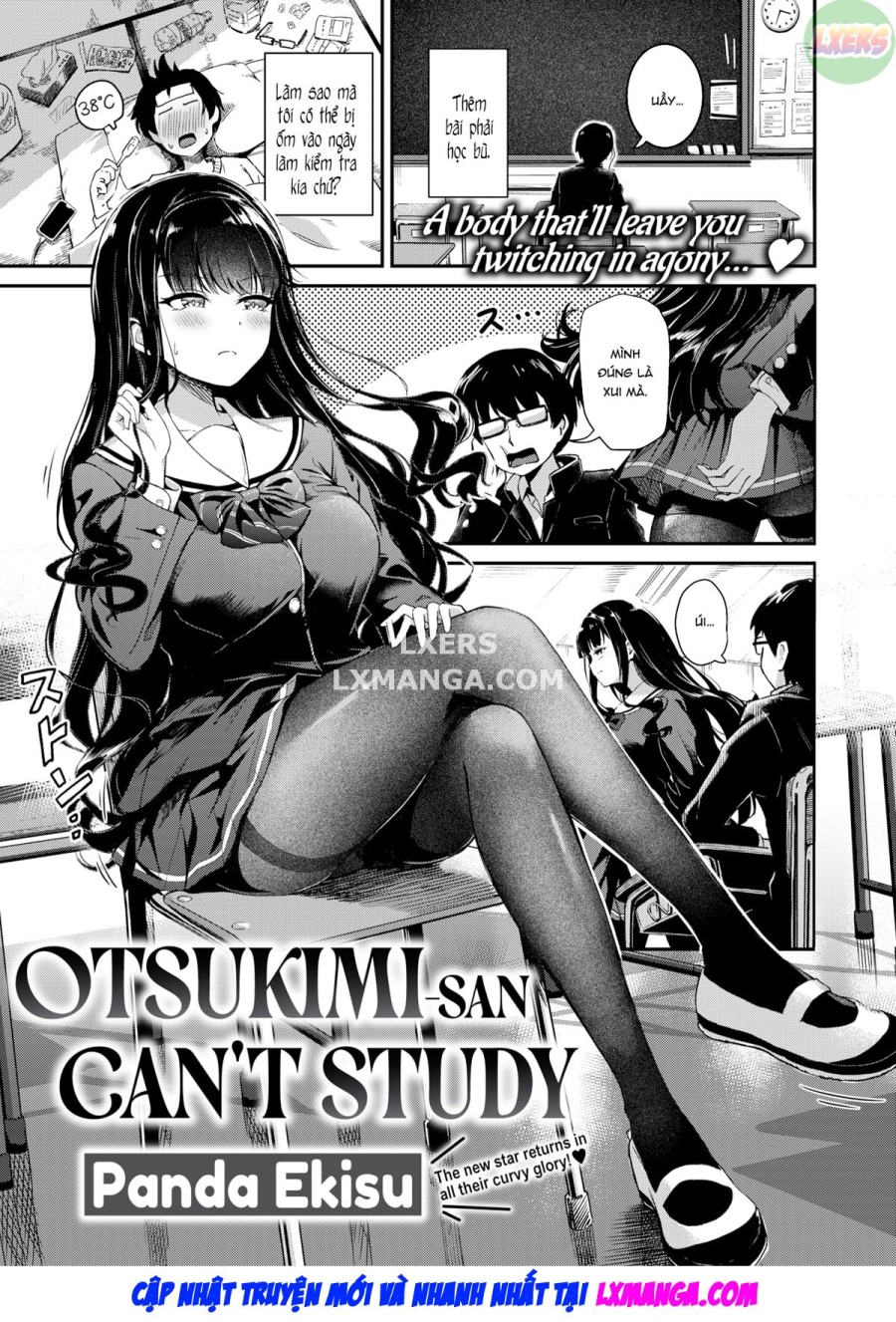 Otsukimi-san, tôi không thể học được. 