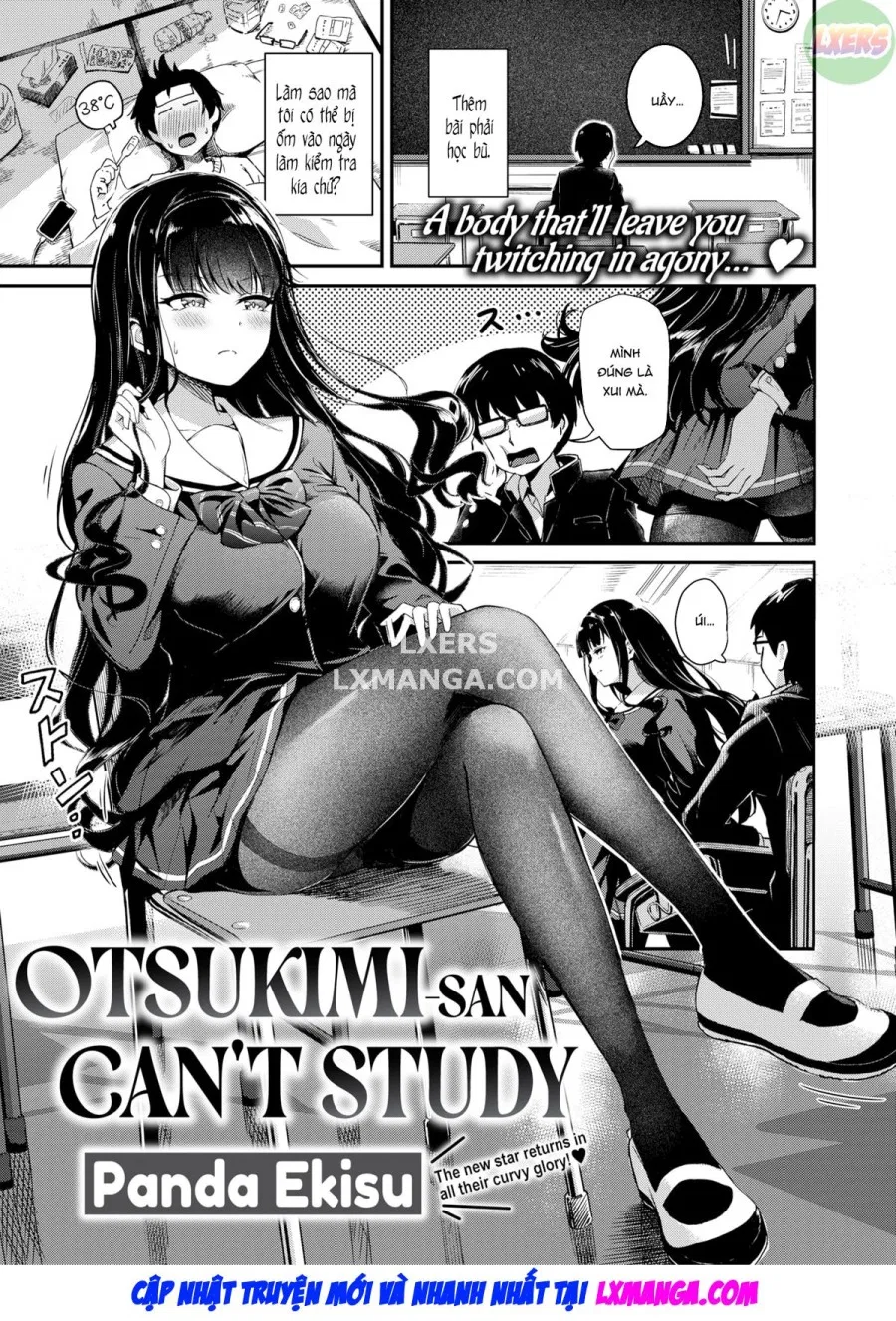 Otsukimi-san, tôi không thể học được. 