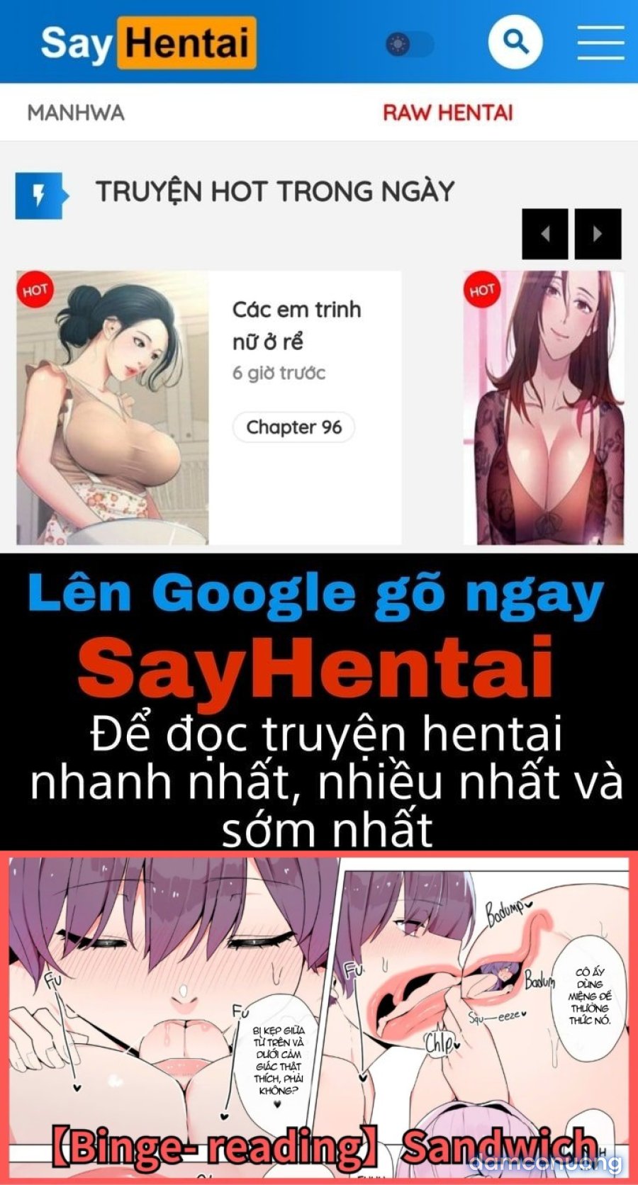 Kẹp giữa-Truyện Màu 