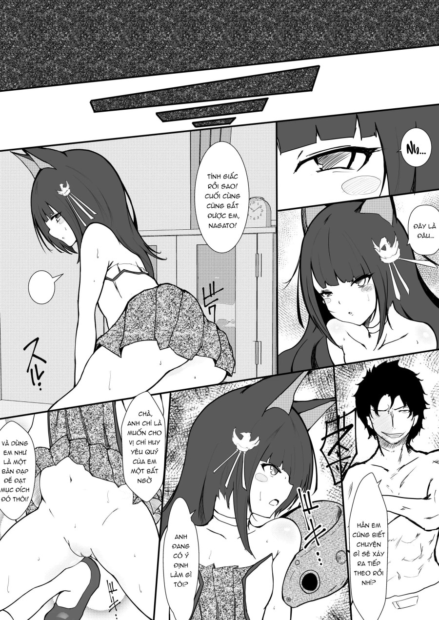 Nagato-chan đã tận tâm làm đô đốc 