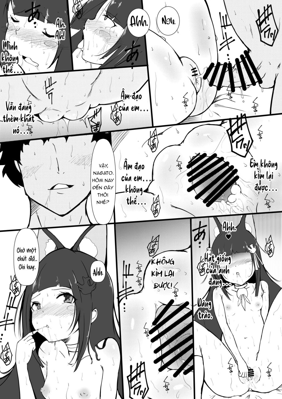 Nagato-chan đã tận tâm làm đô đốc 