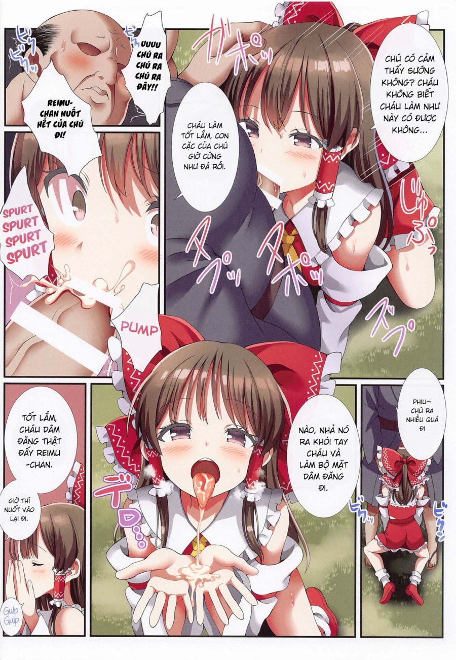 Miko-san bé nhỏ của Hakurei và những bụi cây bí mật 