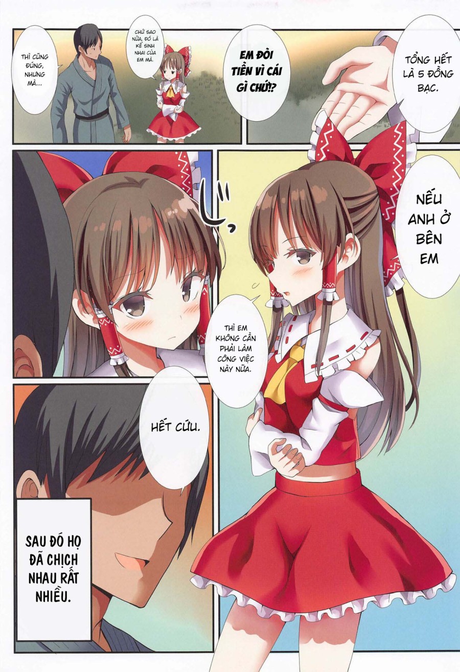 Miko-san bé nhỏ của Hakurei và những bụi cây bí mật 