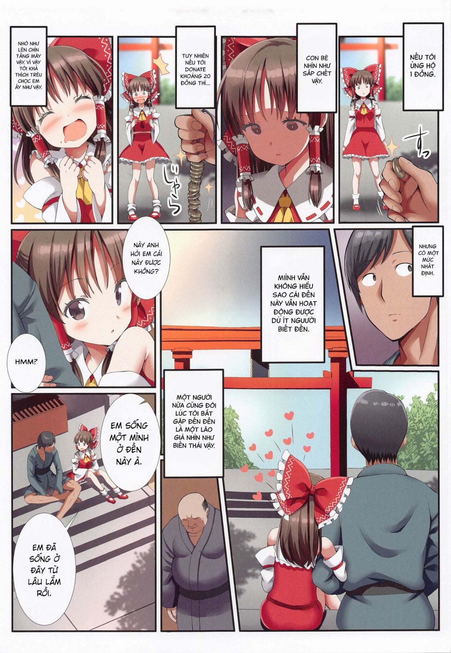 Miko-san bé nhỏ của Hakurei và những bụi cây bí mật 