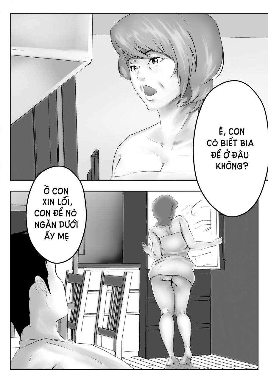 Mẹ tôi là một phụ nữ. 