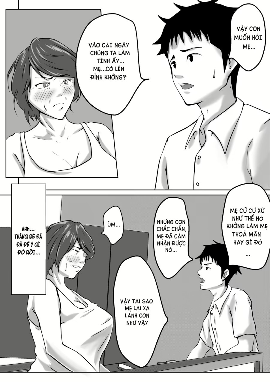 Mẹ tôi là một phụ nữ. 