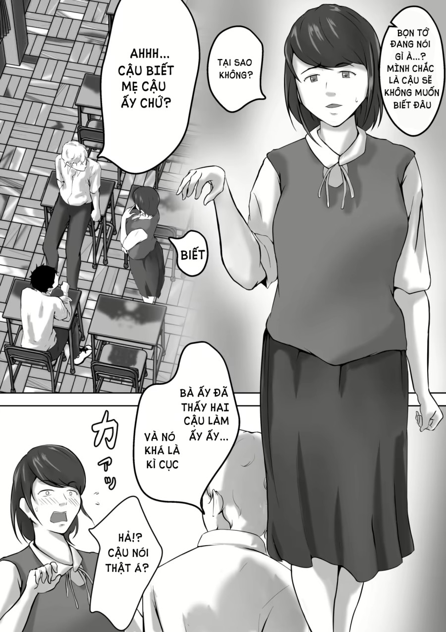 Mẹ tôi là một phụ nữ. 