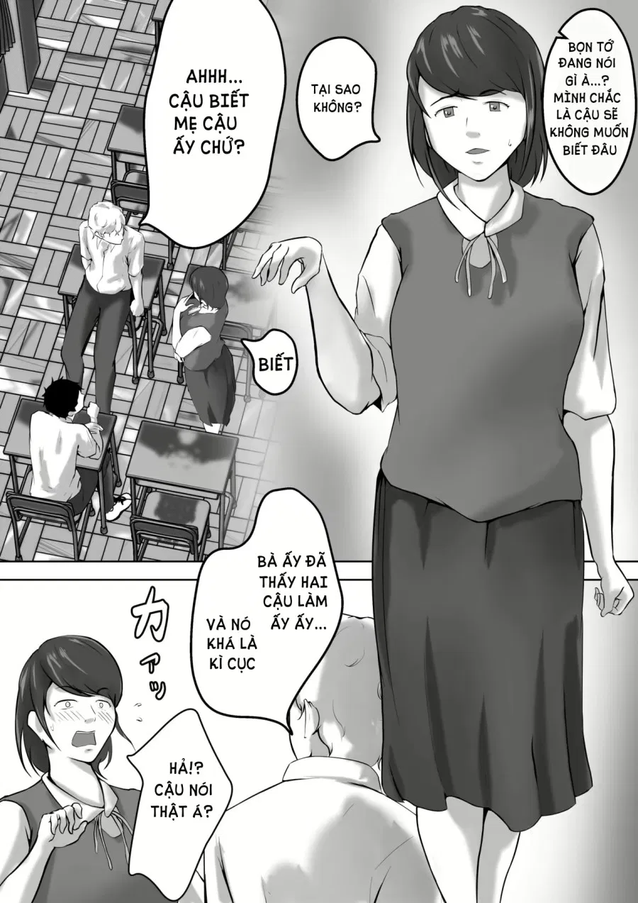 Mẹ tôi là một phụ nữ. 