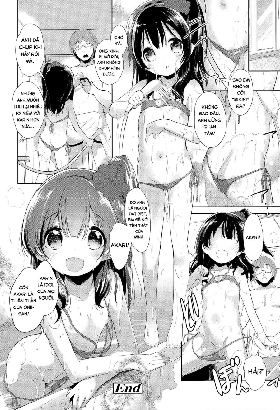 Tôi may mắn được húp bé loli idol nhà kế bên. 