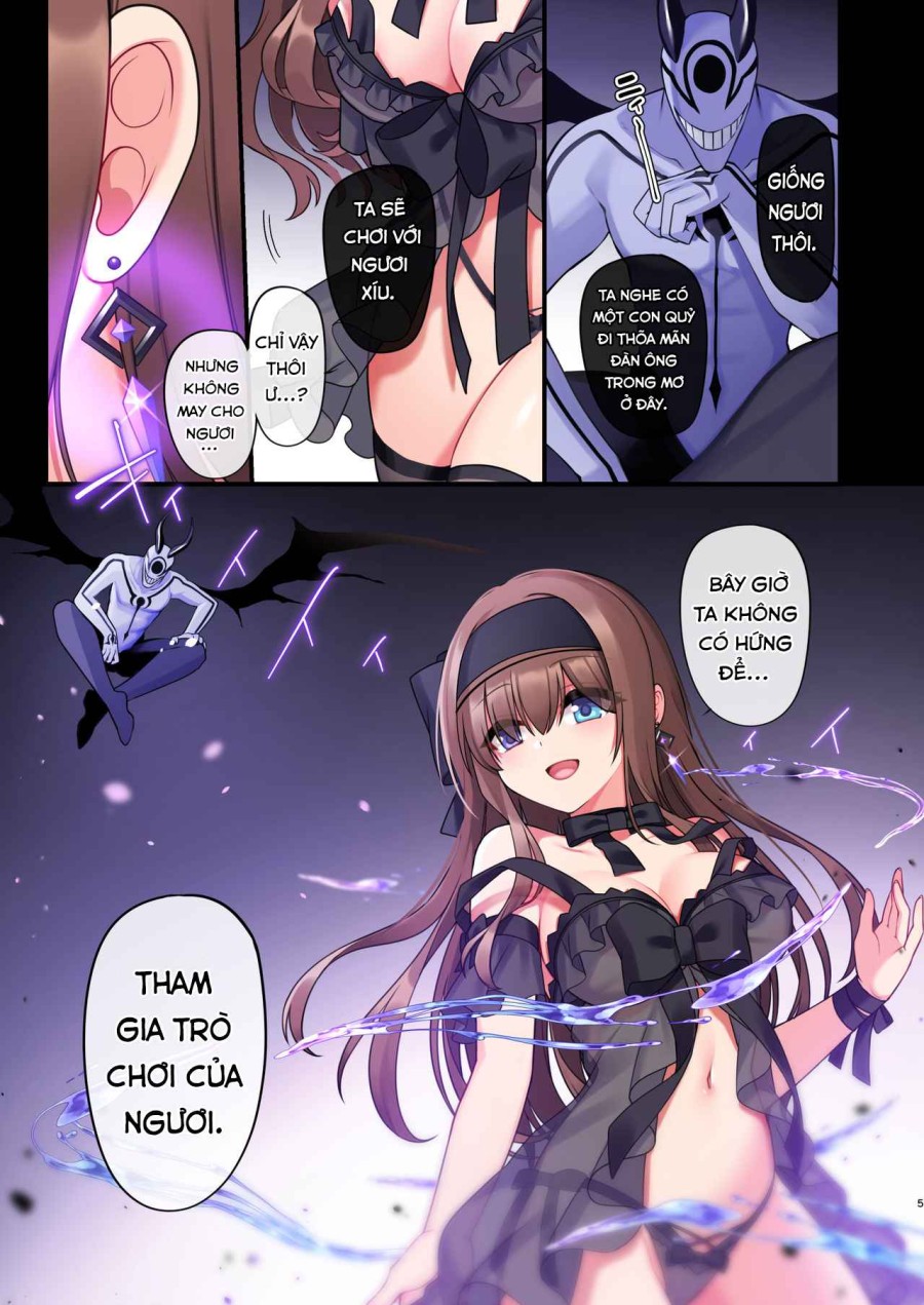 Làm bồn chứa tinh cho quỷ sex 