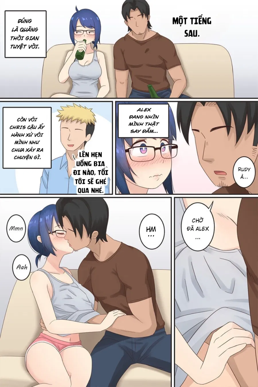 RuDy và những người bạn trai của cô ấy! Chap 3 