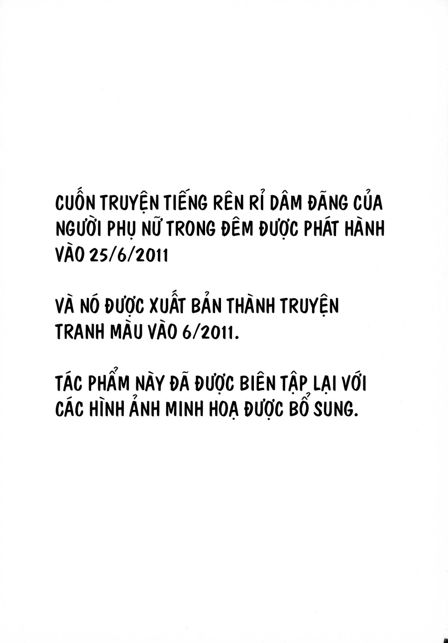 Người phụ nữ này ra ngoài vào ban đêm 