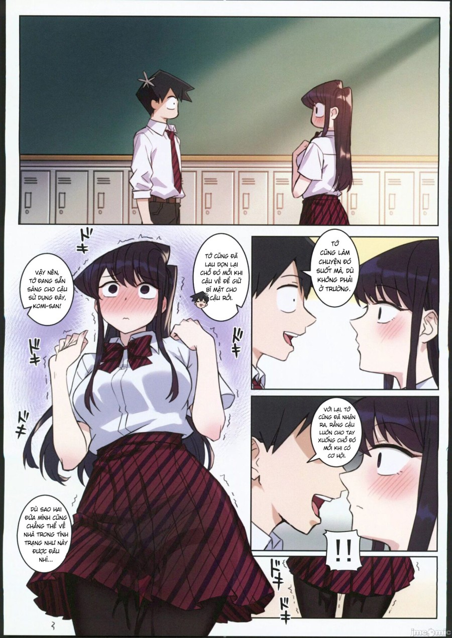 Anh Komi, tôi mắc bệnh hoang tưởng Tập 2 
