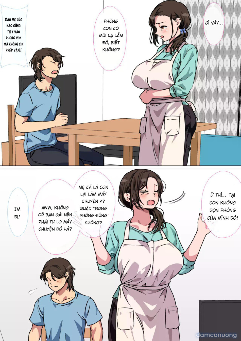 Haha ga Ecchi na Chouhatsu Shite Kita node Gaman Dekizu ni Hangeki Shimashita 