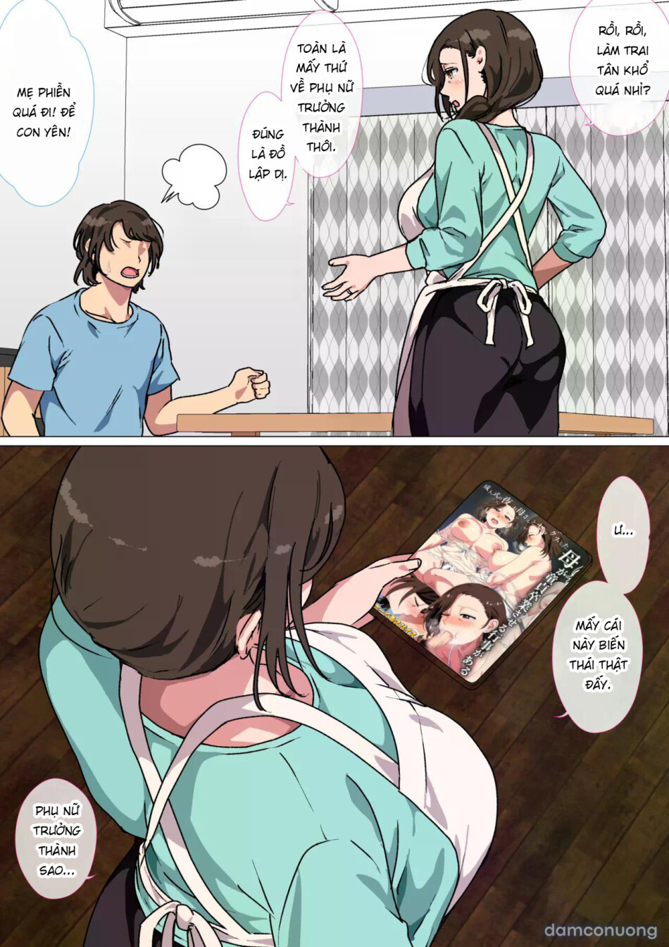 Haha ga Ecchi na Chouhatsu Shite Kita node Gaman Dekizu ni Hangeki Shimashita 