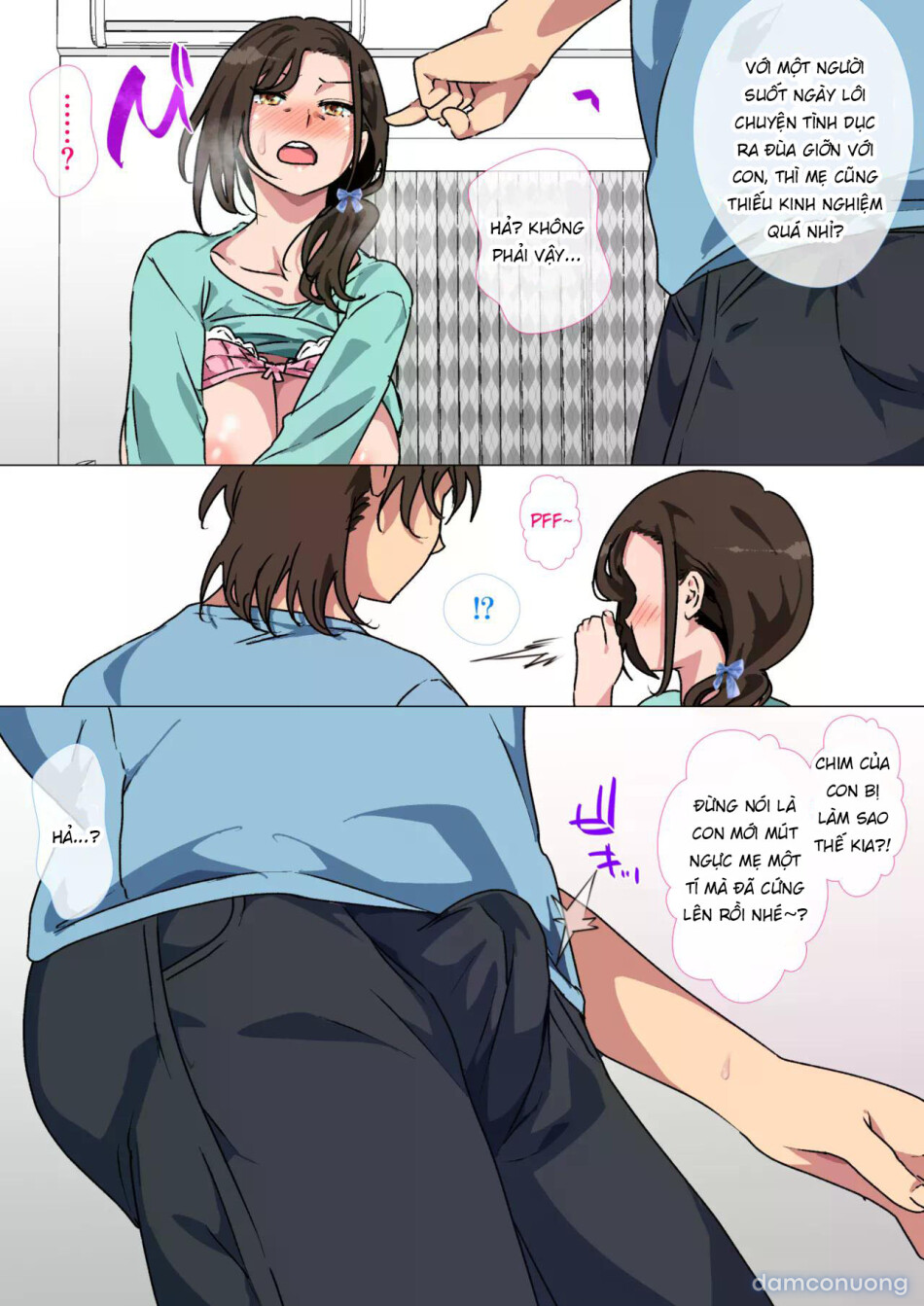 Haha ga Ecchi na Chouhatsu Shite Kita node Gaman Dekizu ni Hangeki Shimashita 