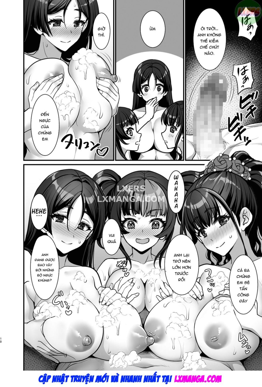 Heian Girls 4P Nhà tắm gợi cảm Chơi 