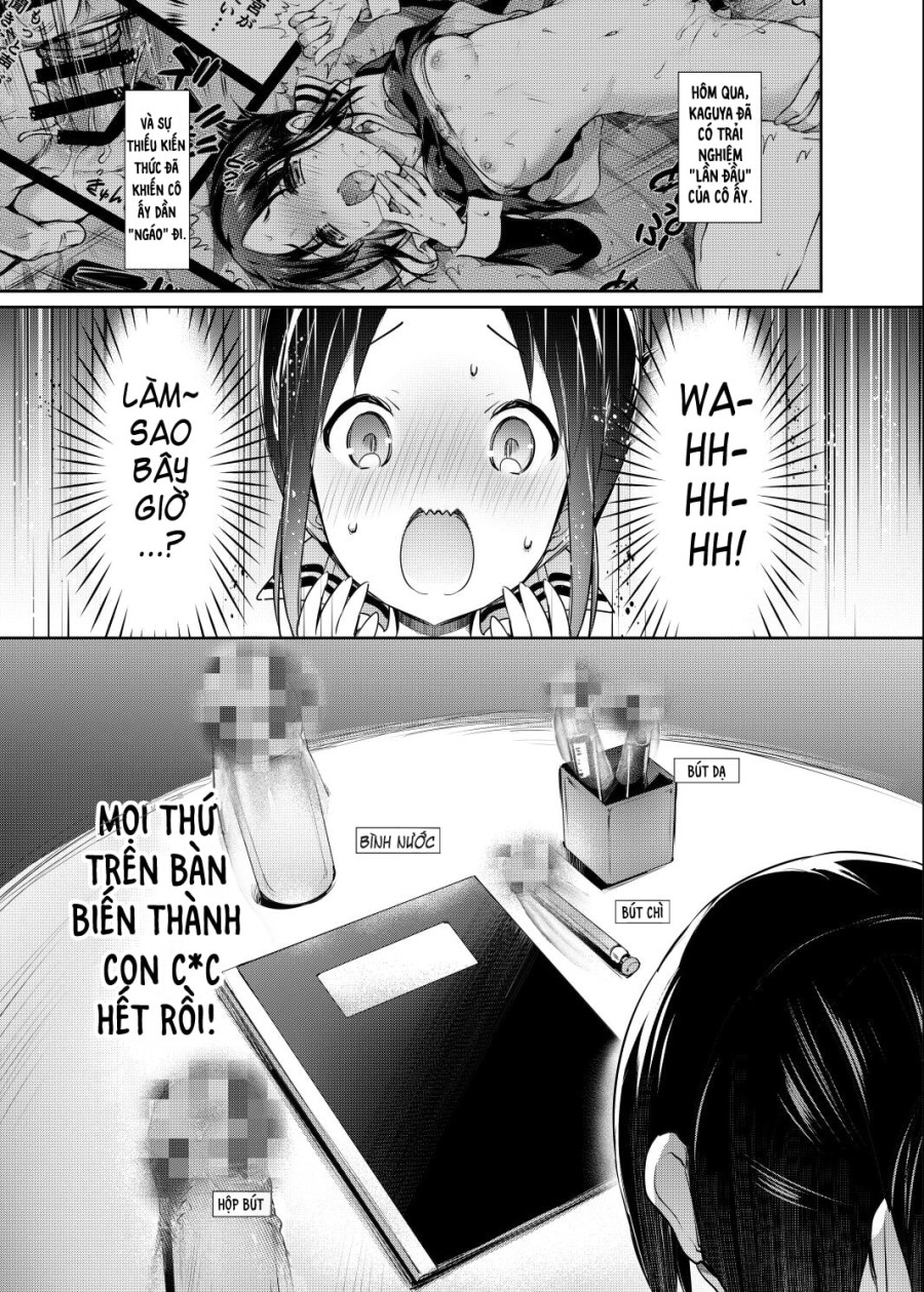 Kaguya muốn được làm chuyện đó. 