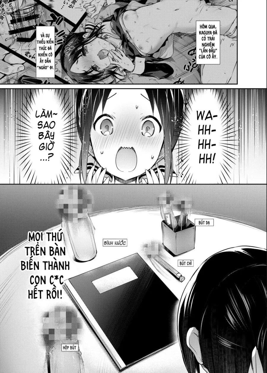 Kaguya muốn được làm chuyện đó. 