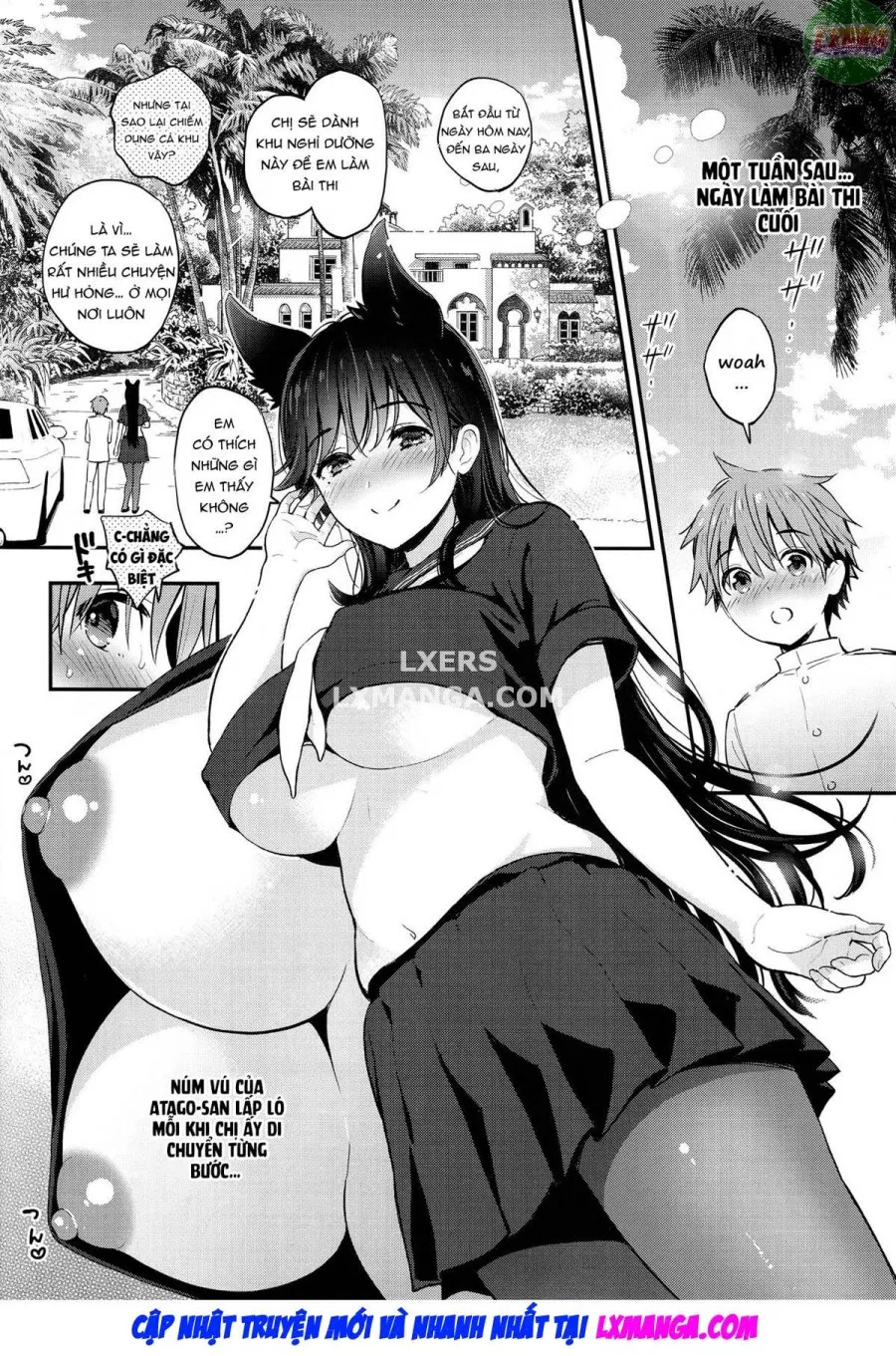 Kỳ thi chỉ huy nghịch ngợm của Atago 