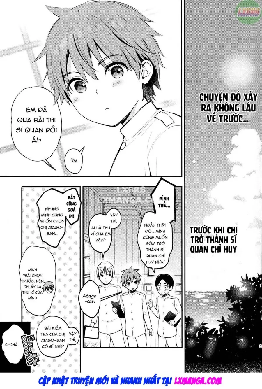 Kỳ thi chỉ huy nghịch ngợm của Atago 