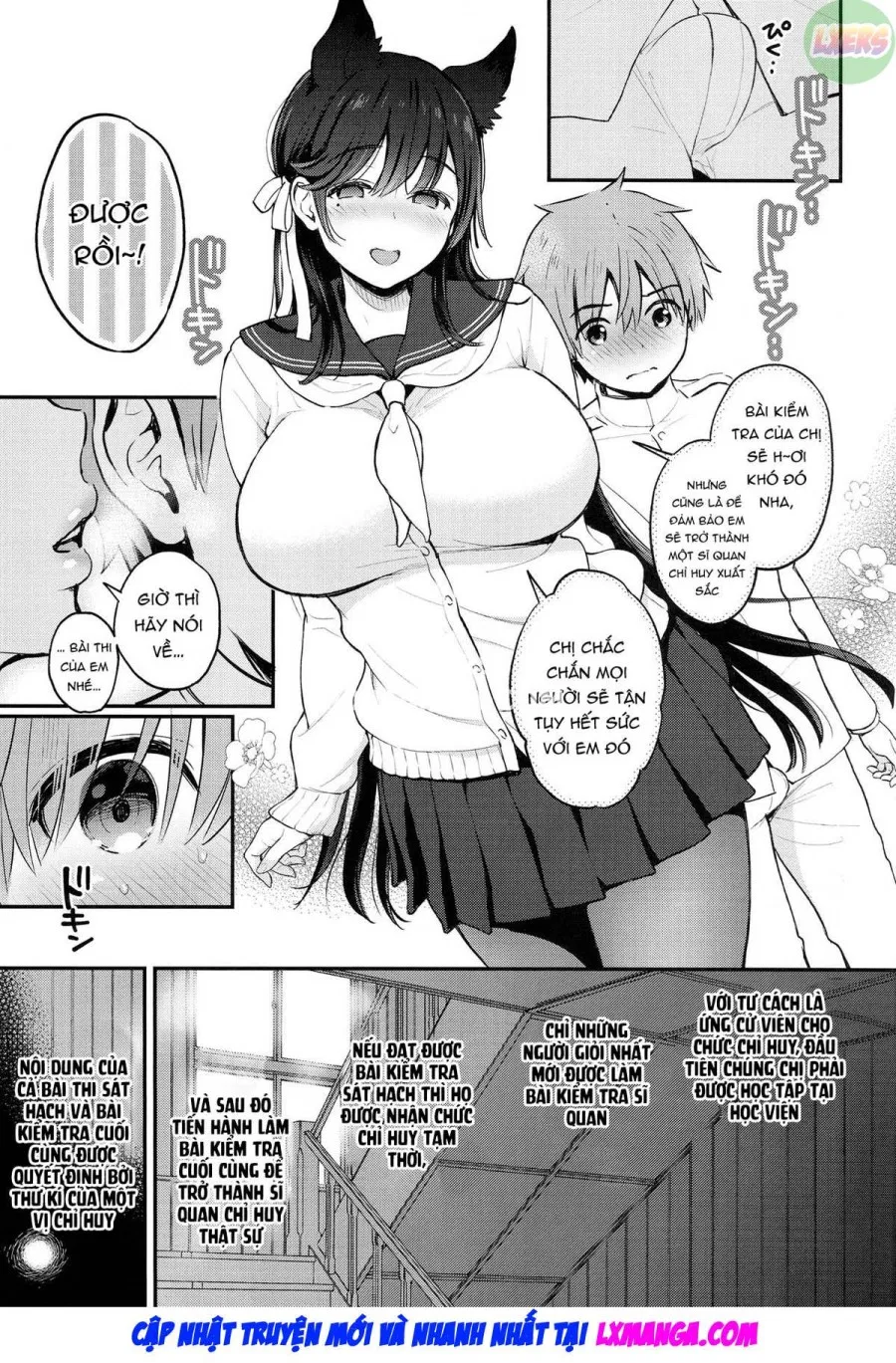 Kỳ thi chỉ huy nghịch ngợm của Atago 