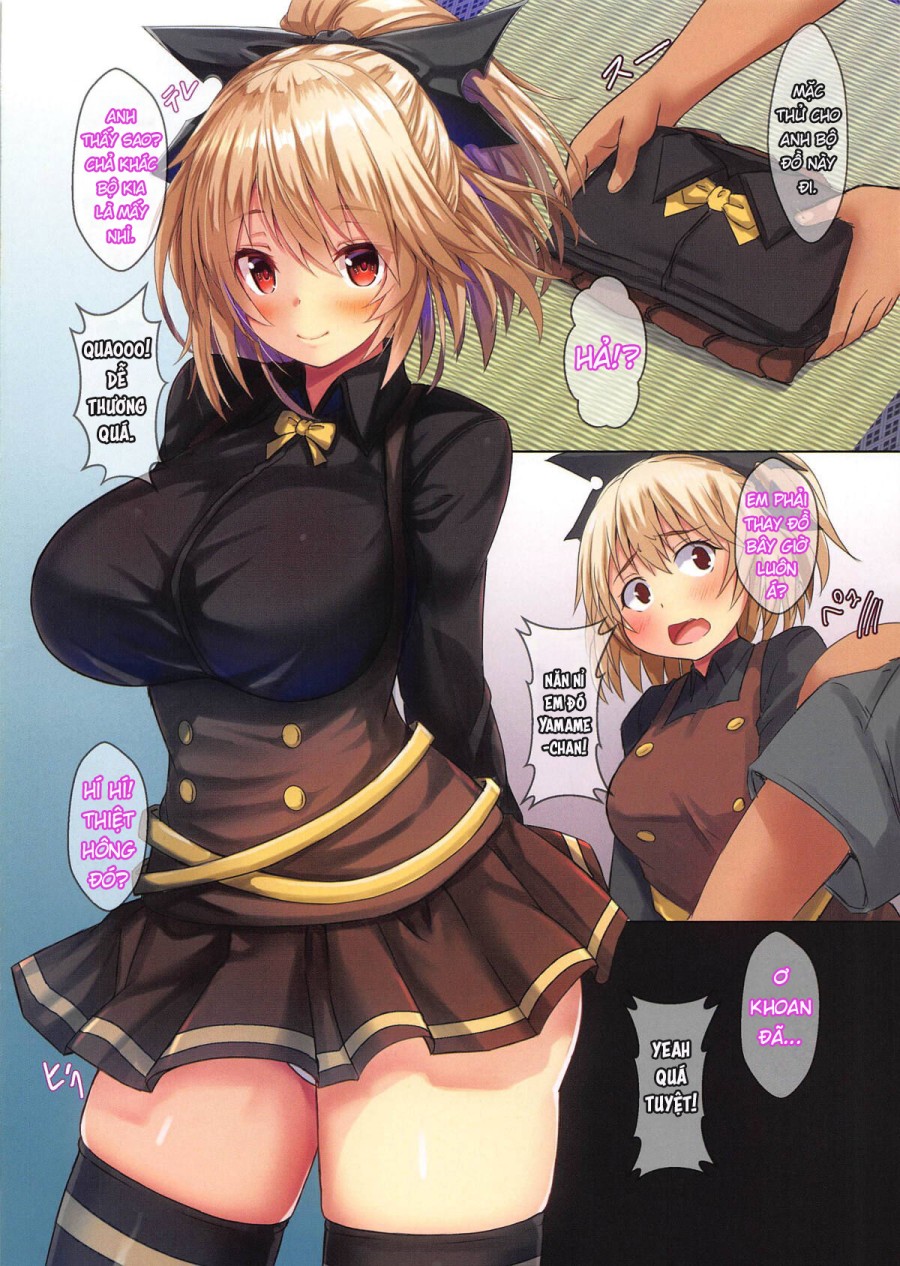 Hẹn hò và làm tình cùng em Yamame-chan cực mlem 