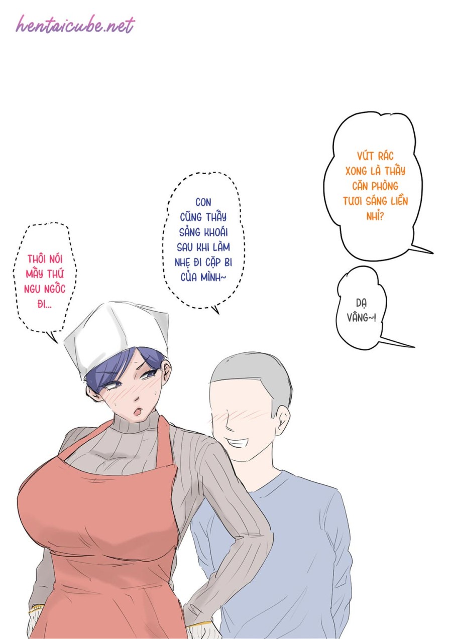 Lỗ của mẹ làm tôi cứng 