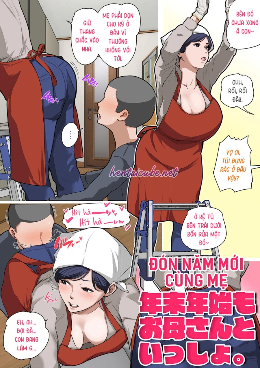 Lỗ của mẹ làm tôi cứng 