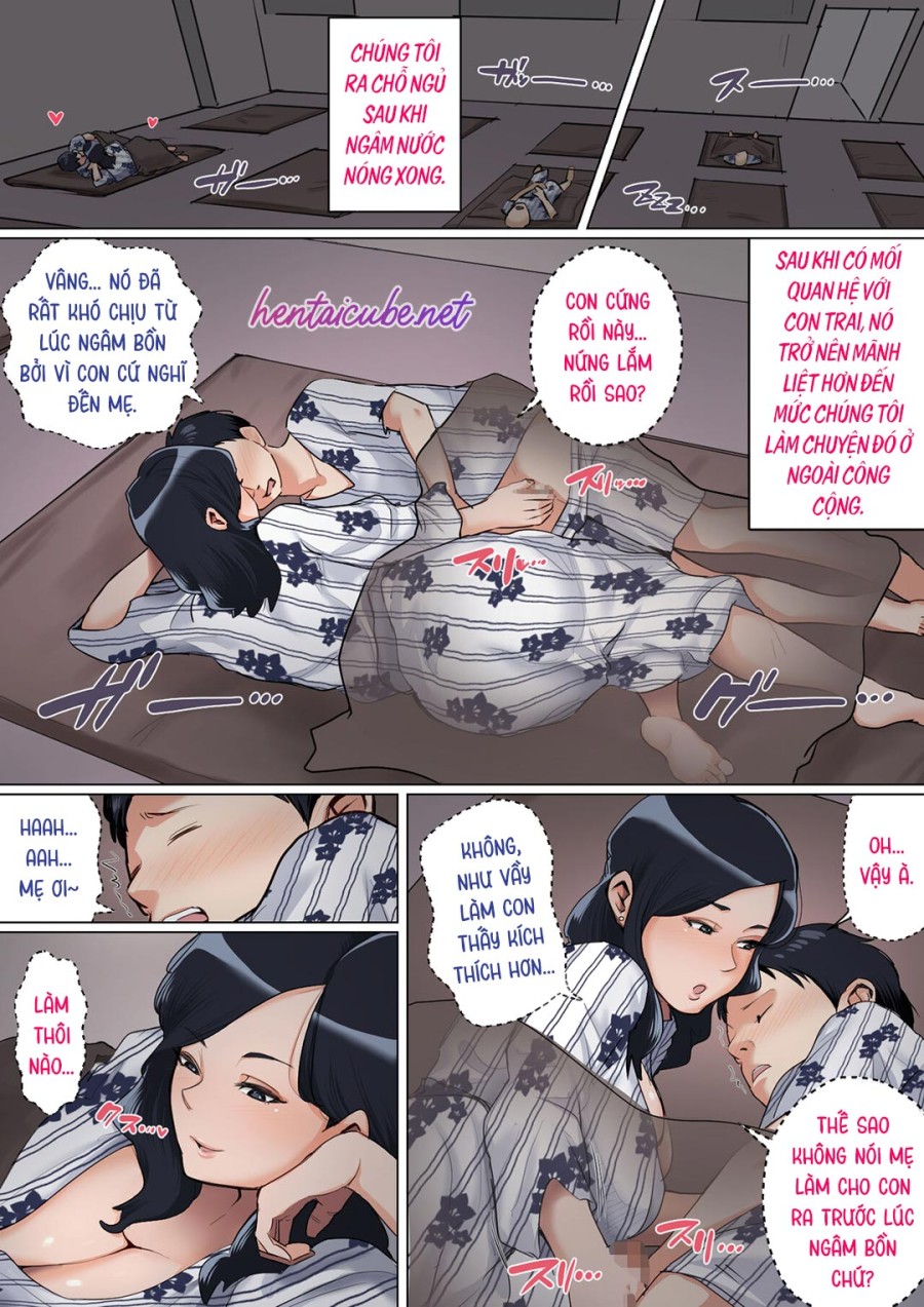 Lỗ của mẹ làm tôi cứng 