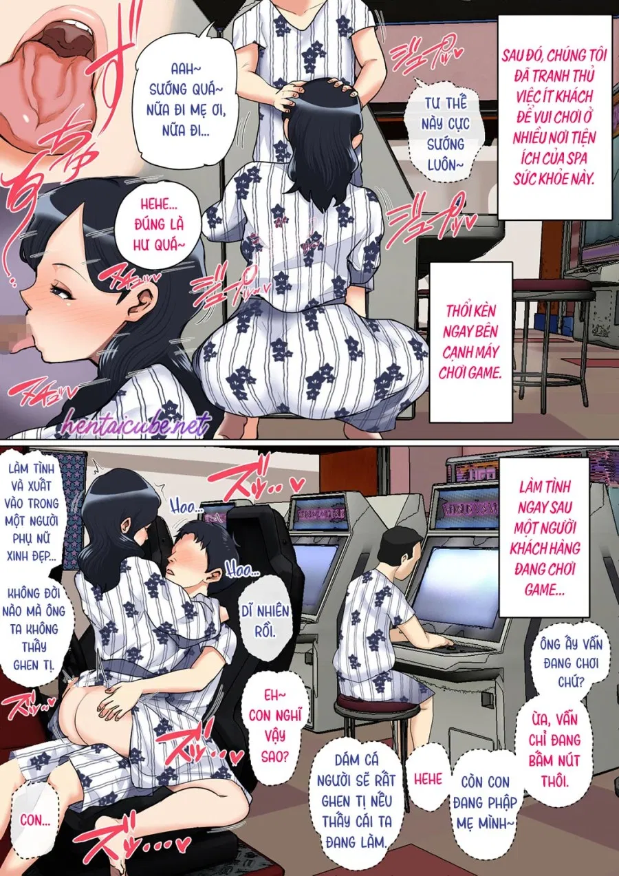 Lỗ của mẹ làm tôi cứng 