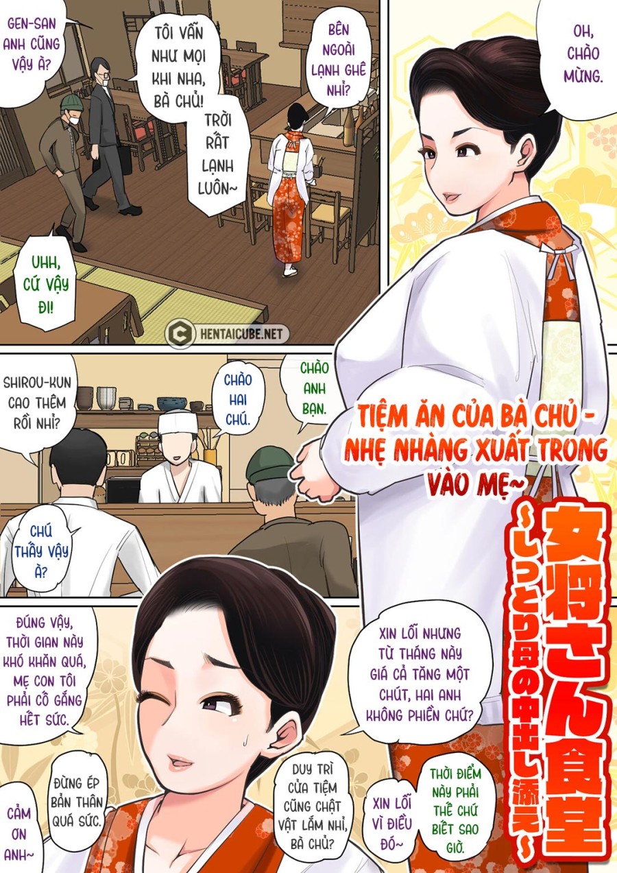 Lỗ của mẹ làm tôi cứng 