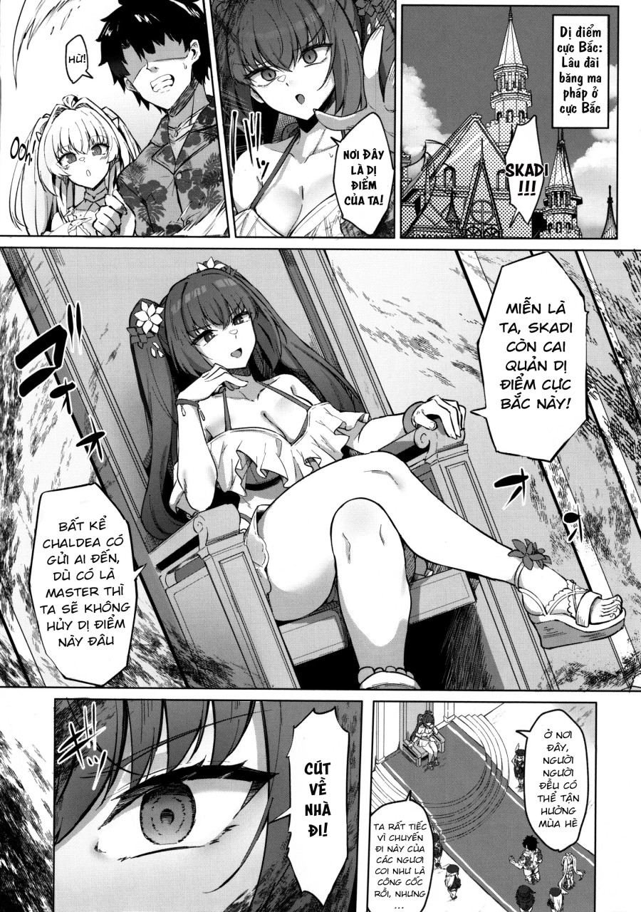 Kỳ nghỉ hè của Chaldea. Kết hôn và trở thành cô dâu chính 