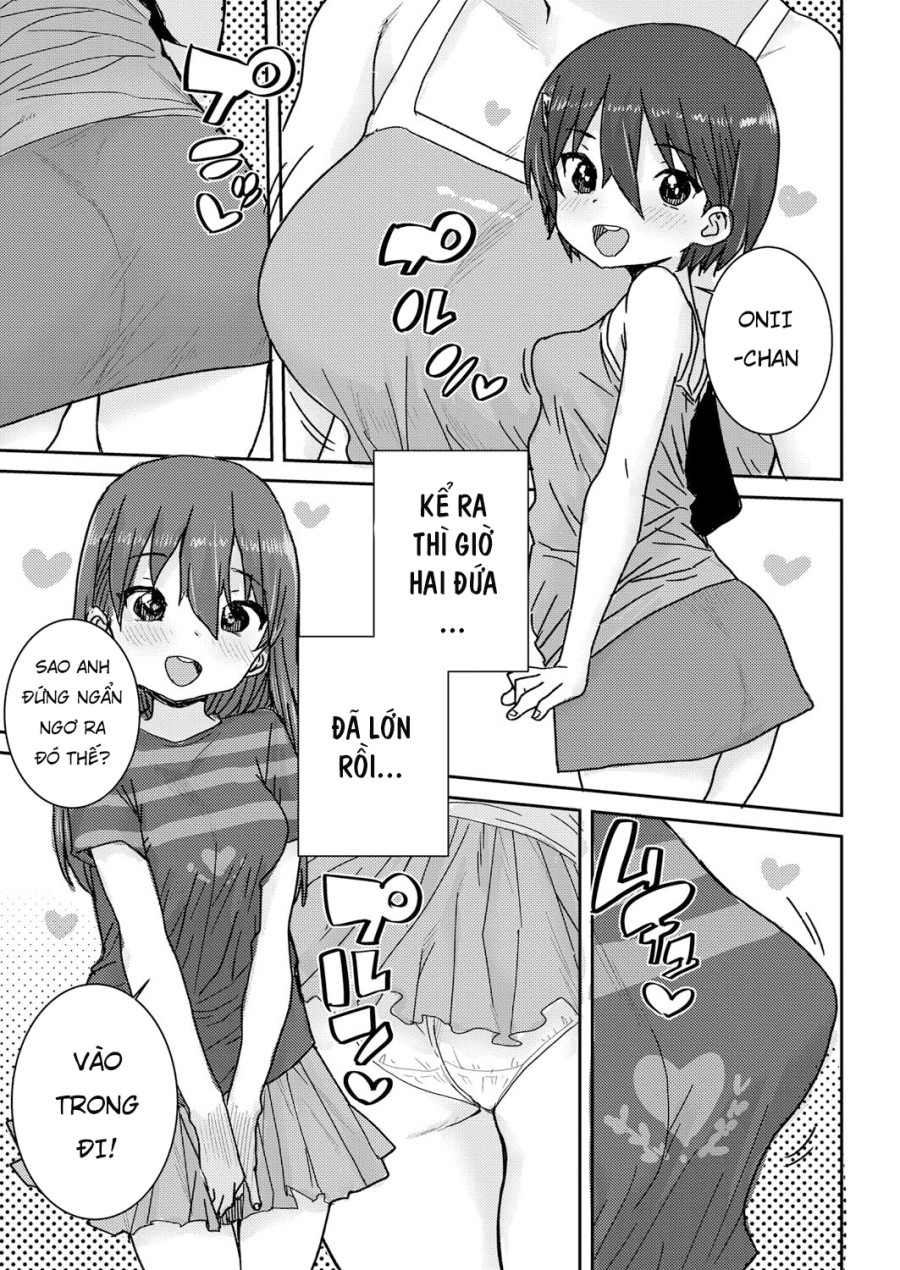 Hai nhỏ em gái nhà bên 