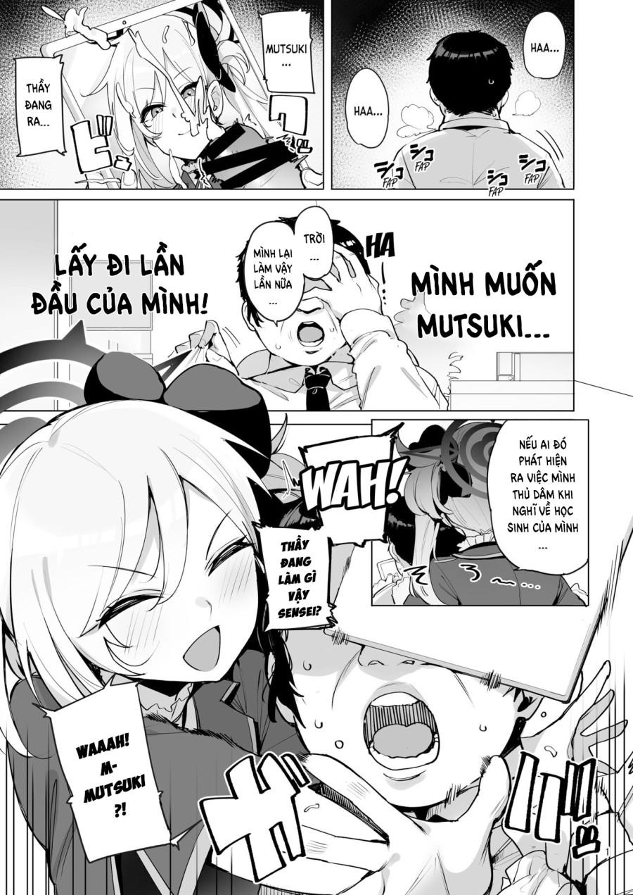 Thủ dâm bằng ảnh của Mutsuki bị phát hiện 
