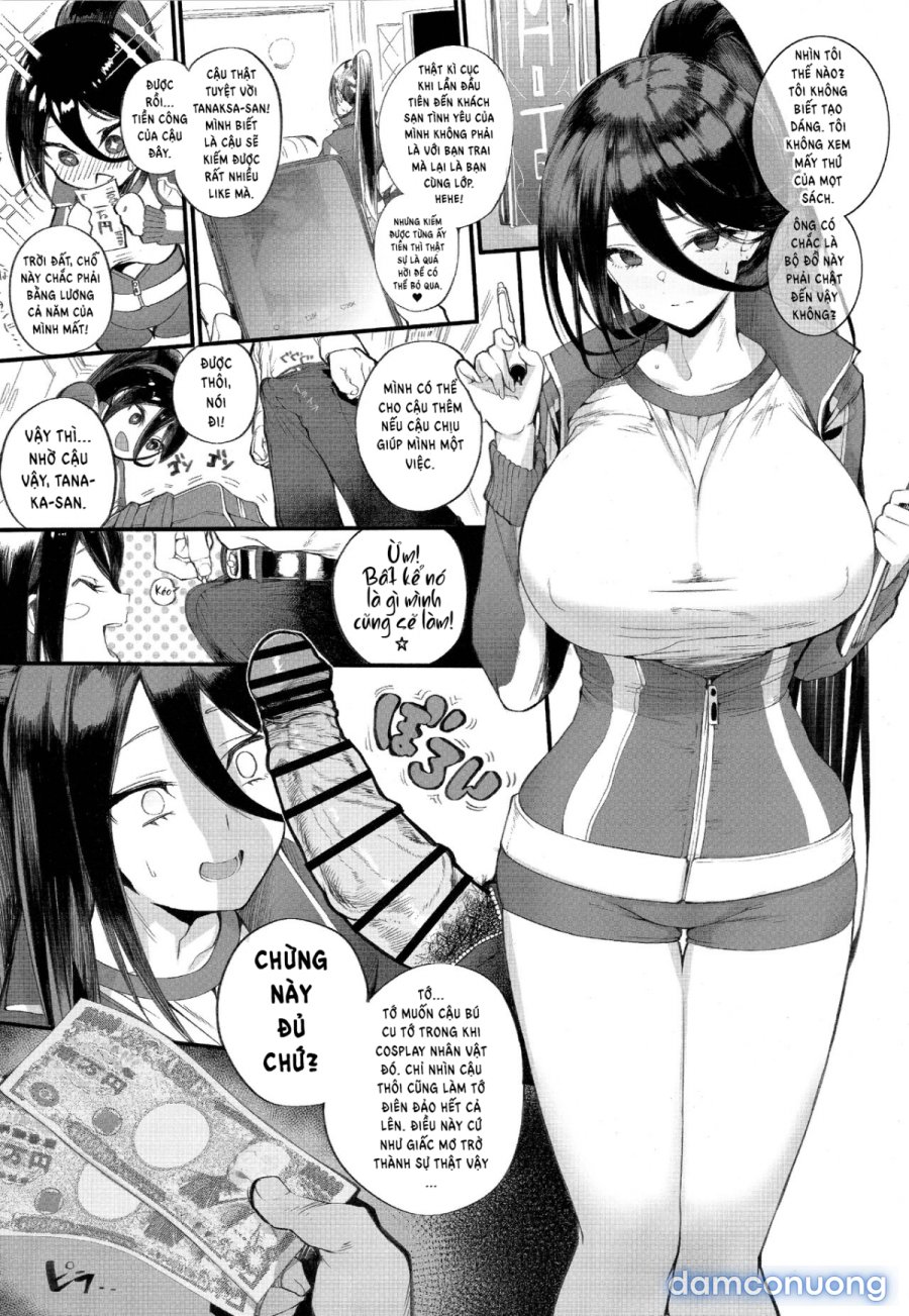 Tôi tìm thấy một cô nàng GYARU sẵn sàng COSPLAY và thậm chí là CHỊCH vì tiền 
