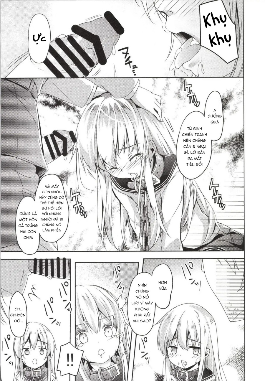 Panpan Hibiki-chan cập bến hàng ngày do hư hỏng nặng 